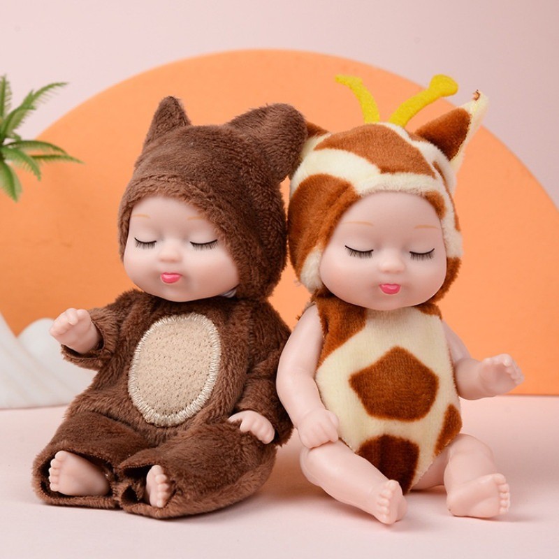 HOT DEALS Boneka Boneka Simulasi Mainan Boneka Bayi Super Mini Reborn Newborn Perempuan Tidur Mini