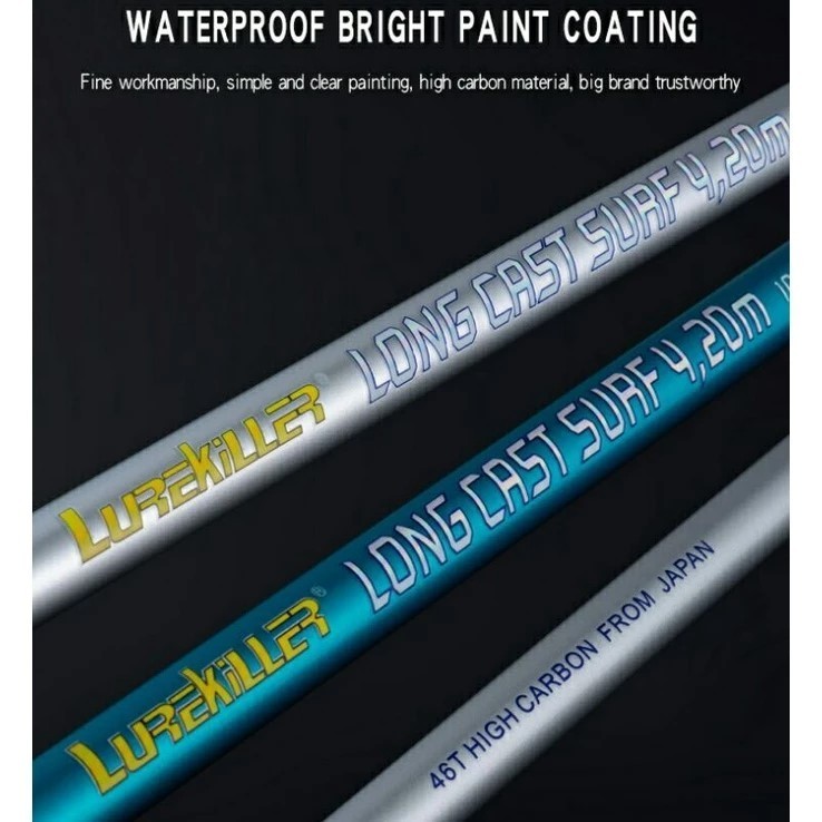 Joran Pancing FUJI LureKiller LONG CAST SURF 4.2M 4.5M CW 100-250g