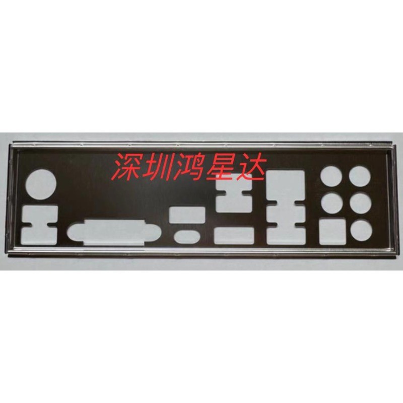 I/O IO Shield Blank Baffle for MSI Z270 Z370 H270 TOMAHAWK ARCTIC Motherboard Bezel Barrier Blocking