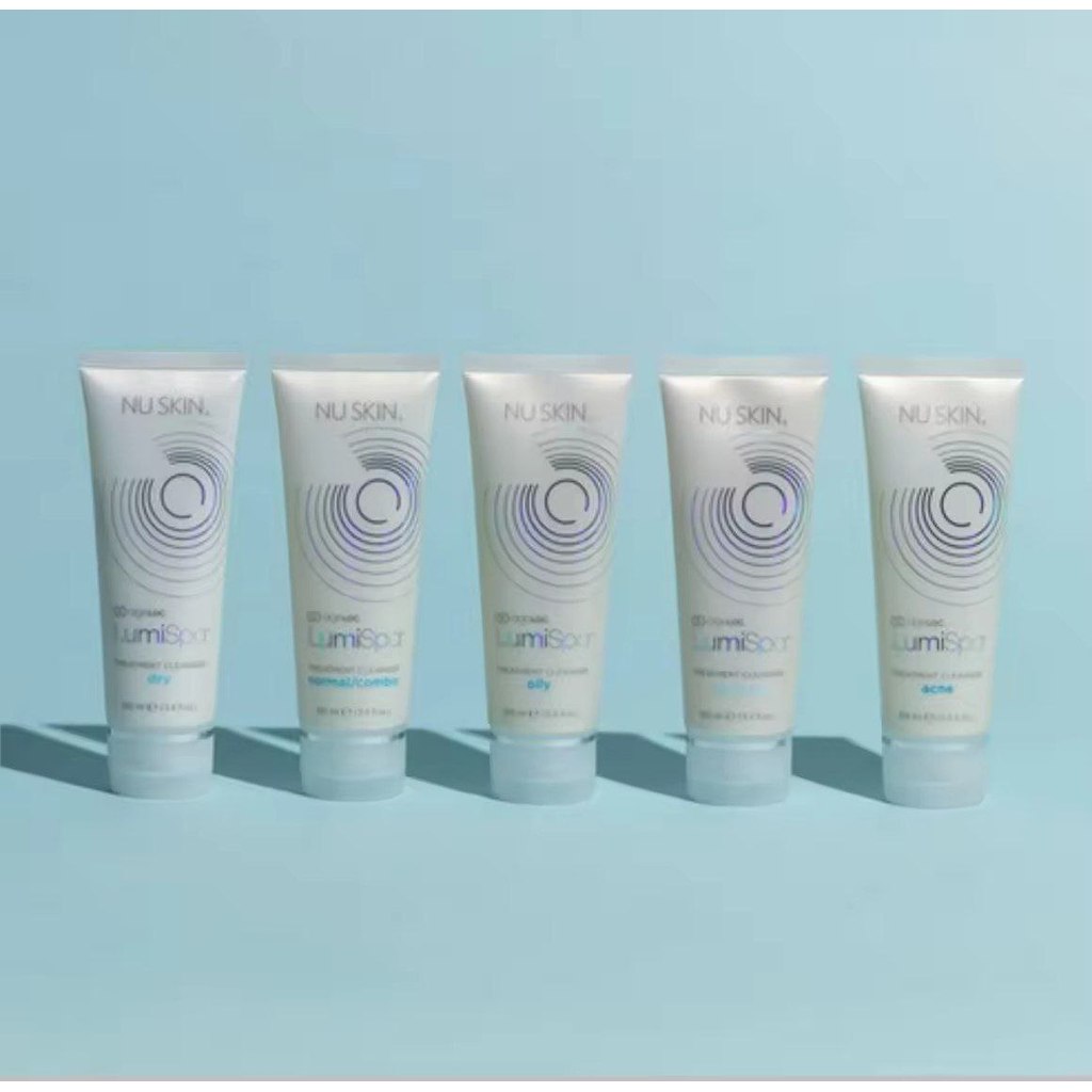 zuyaa Nu Skin AgeLOC LumiSpa Cleanser Untuk Kulit Berjerawat/Normal/Kering/Berminyak/Sensitive Pembe