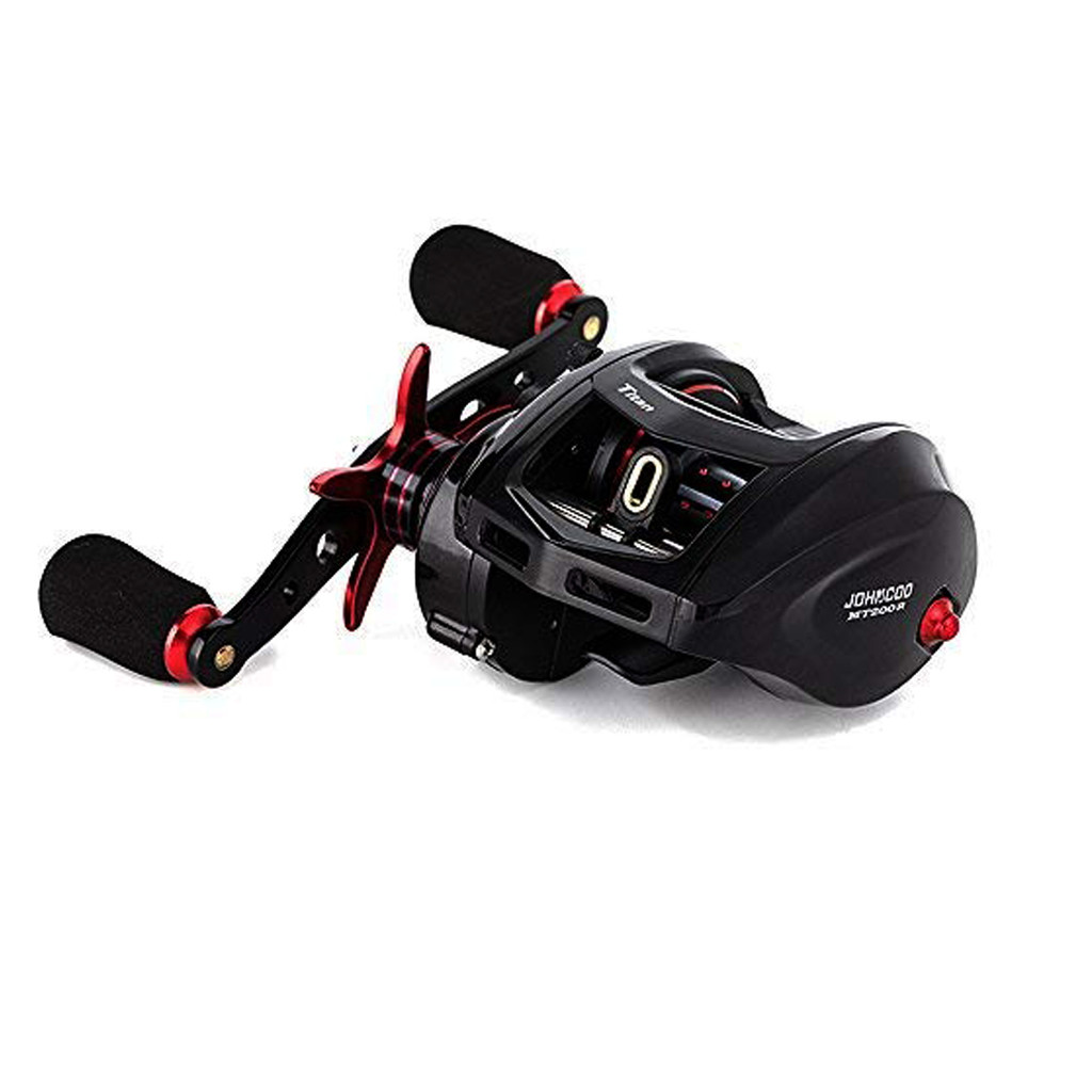 JOHNCOO Fishing reel MT200 Bait Casting Reel Big Game 13kg Max Drag jigging Fishing Reel 11+1 BB 7.1