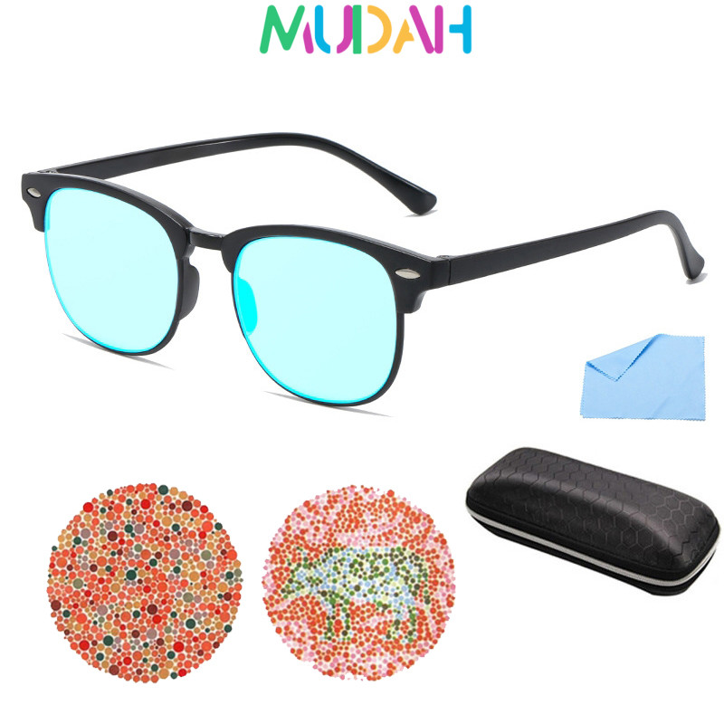 Kacamata Koreksi Buta Warna Merah Dan Hijau Parsial Untuk Mengoreksi Buta Warna Dan Kelemahan Warna 