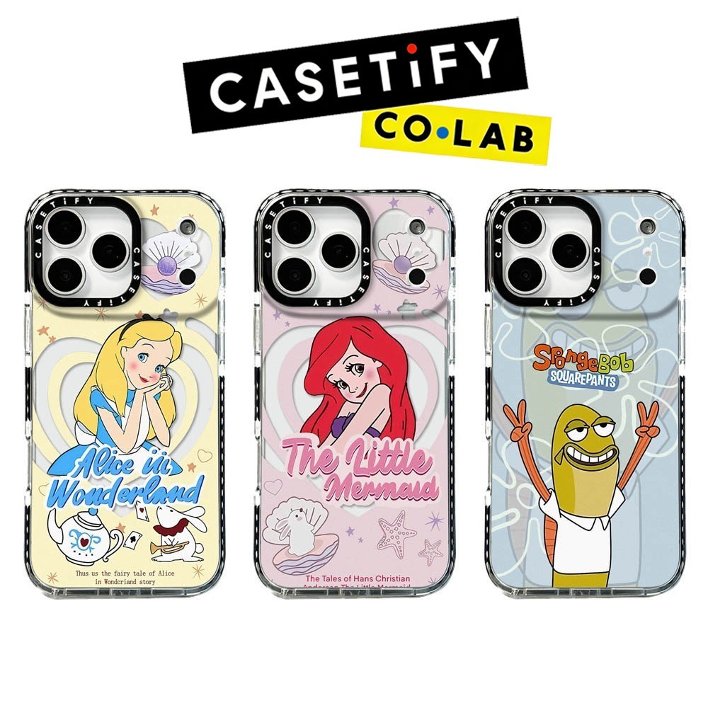 Original CASETiFY Princess Alice Phone Case for IPhone 17ProMax 16ProMax 16pro 16 12 13 15Pro 15ProM