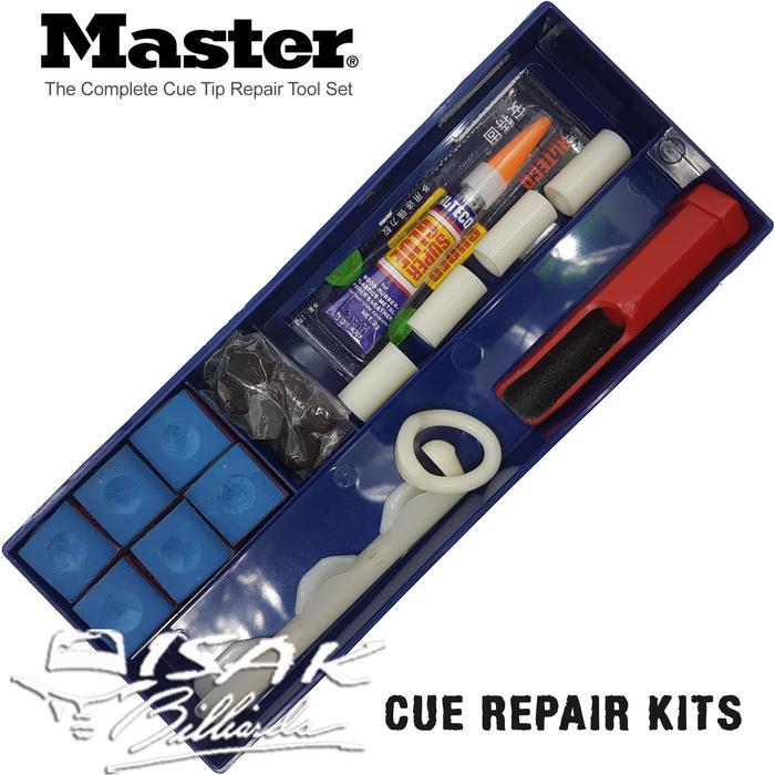 Madurasa5 Master Cue Tip Repair Tool Set - Alat Reparasi Stick Billiard Biliar