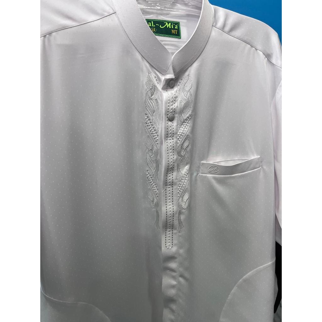 Baju Koko Al-Mia Jumbo Lengan Pendek