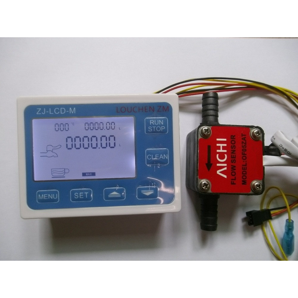 NEW Liquid Fuel Oil Flow Meter With 13mm Flow Sensor For esel Gasoline Gear  Ultra Thin Design Durab