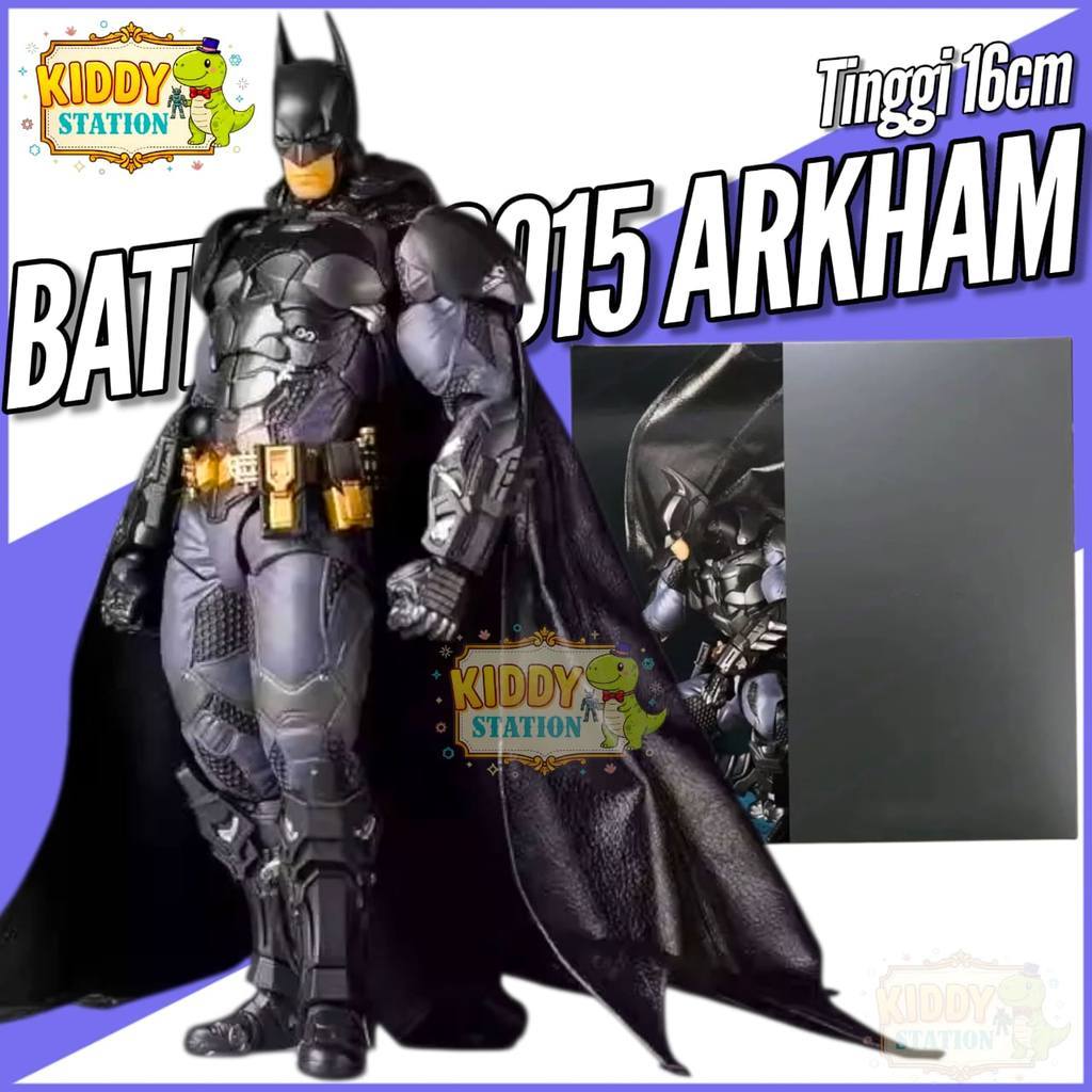 Amazing Yamaguchi Revoltech Batman Arkham Knight Ver. Anime Action Figures Collection Figure
