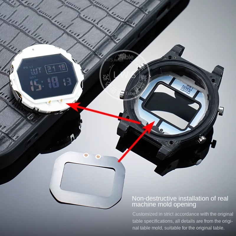 GW B5600 Watch Accessories for Casio G-SHOCK 3461 GW-B5600 GW-B5600AR/BC/HR/CY Watch Solar Panel Cha