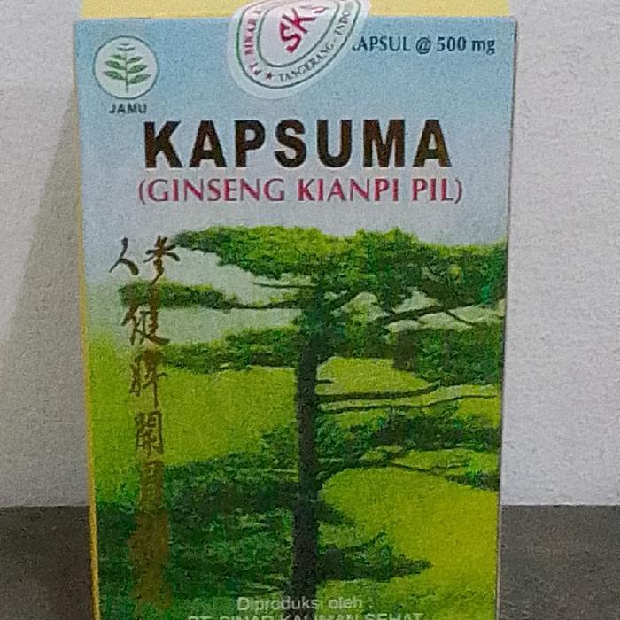 PROMO Kapsuma Ginseng Kianpi Pil 100% ORIGINAL