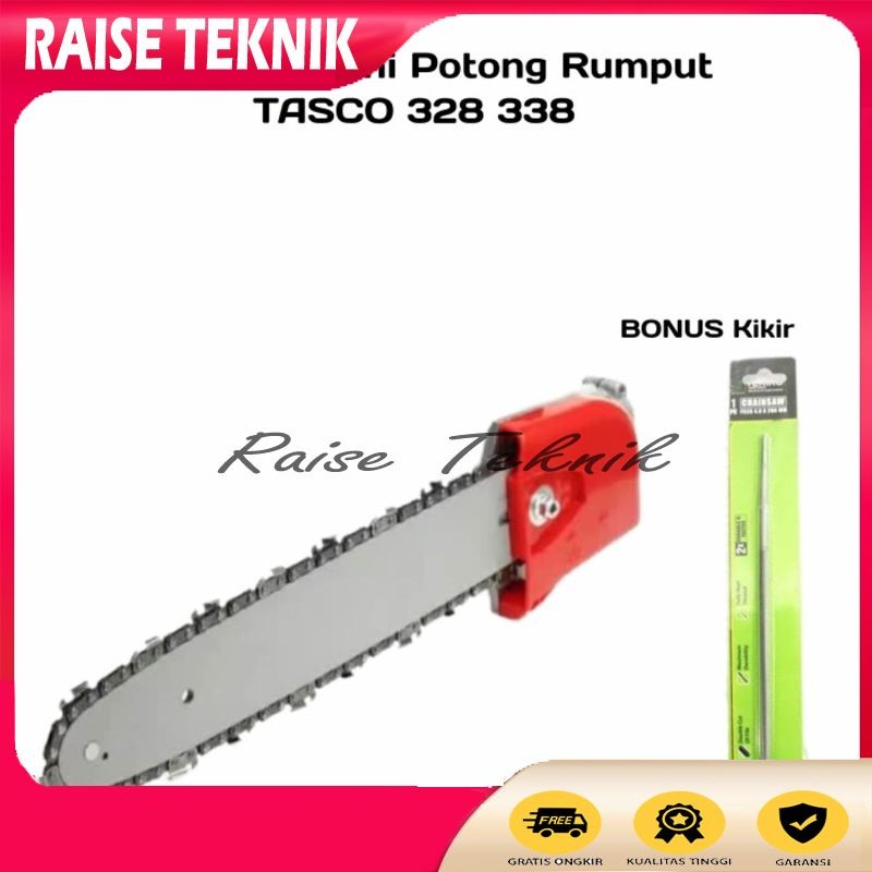 CHAINSAW MESIN POTONG RUMPUT CHAINSAW MINI POTONG RUMPUT TASCO -SEGI 7