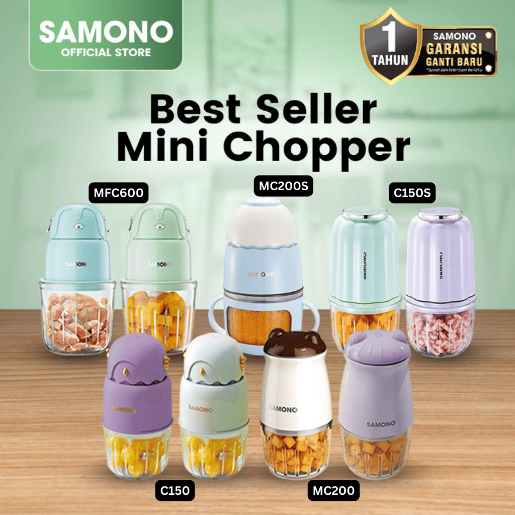 SAMONO Best Seller Mini Chopper Food Grade choper multifungsi samono chopper samono official store c