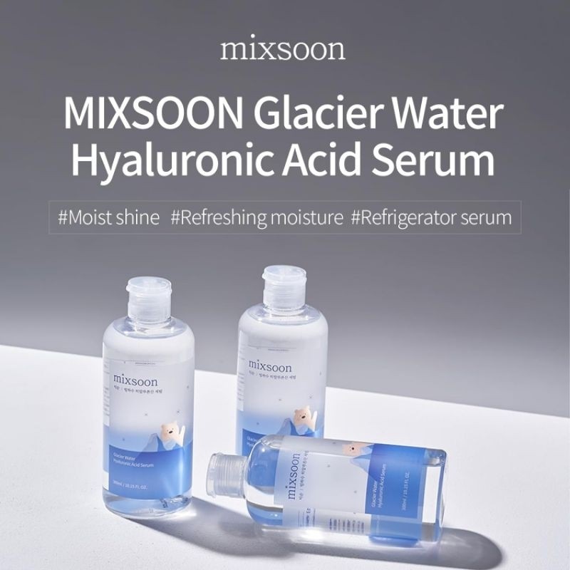 JUMBO 300ML MIXSOON Glacier Water Hyaluronic Acid Serum 300ml