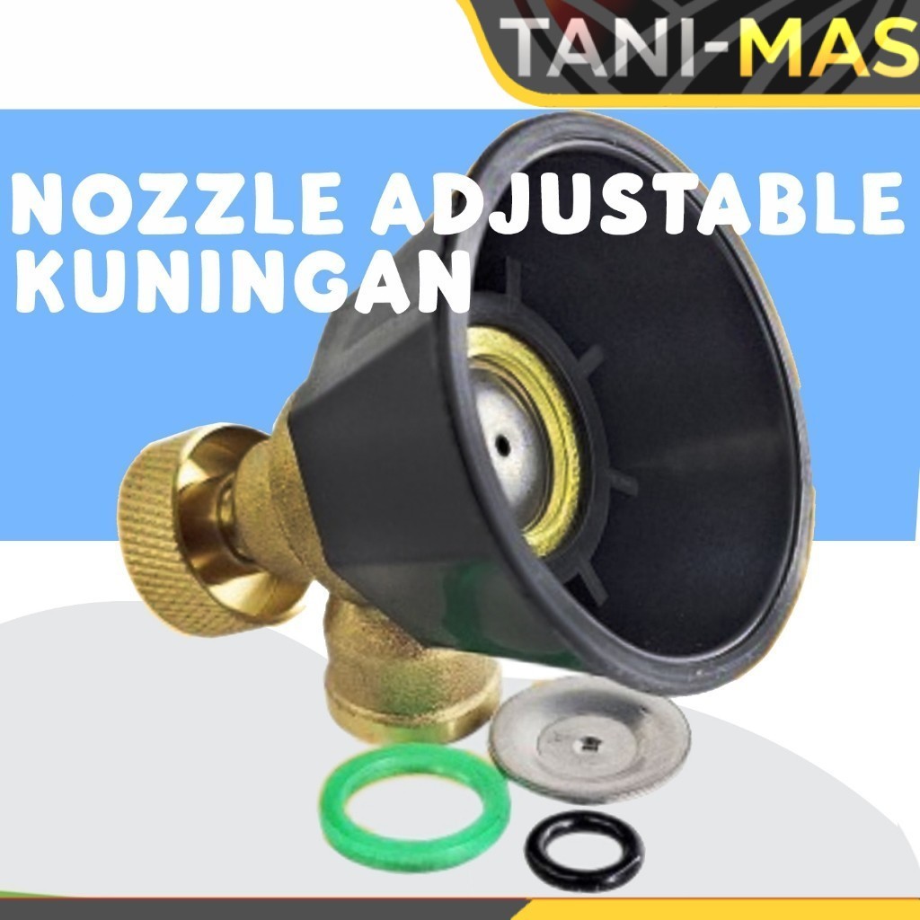Nozzle Sprayer Tekanan Tinggi Pertanian/Nosel Sprayer Adjustable/Mist Sprayer Nozzle