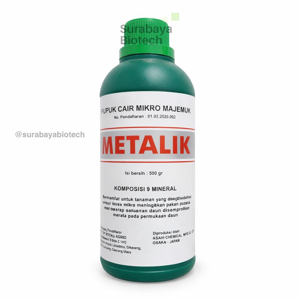 Metalik 500 ml Pupuk Tanaman Mikro Pelengkap Unsur Hara