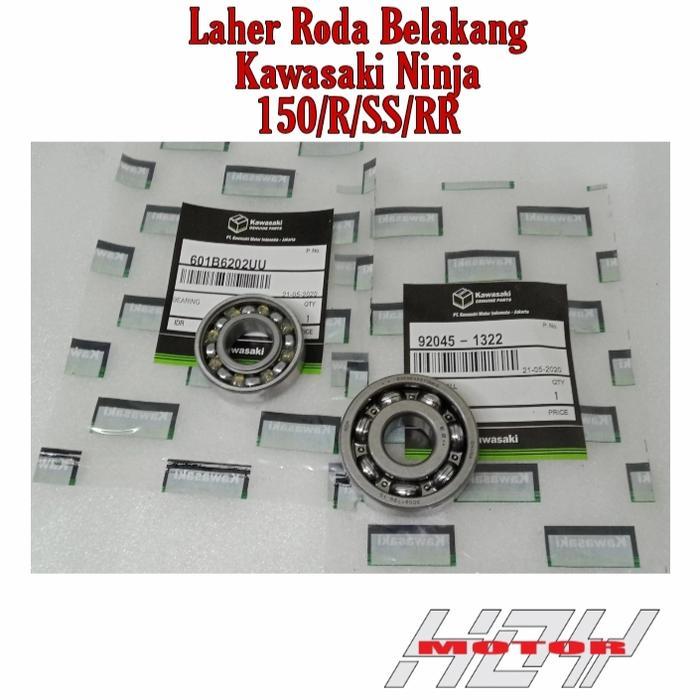 Laher Bearing Roda Belakang 6202 6302 Set Kawasaki Ninja 150 R SS RR PASSS