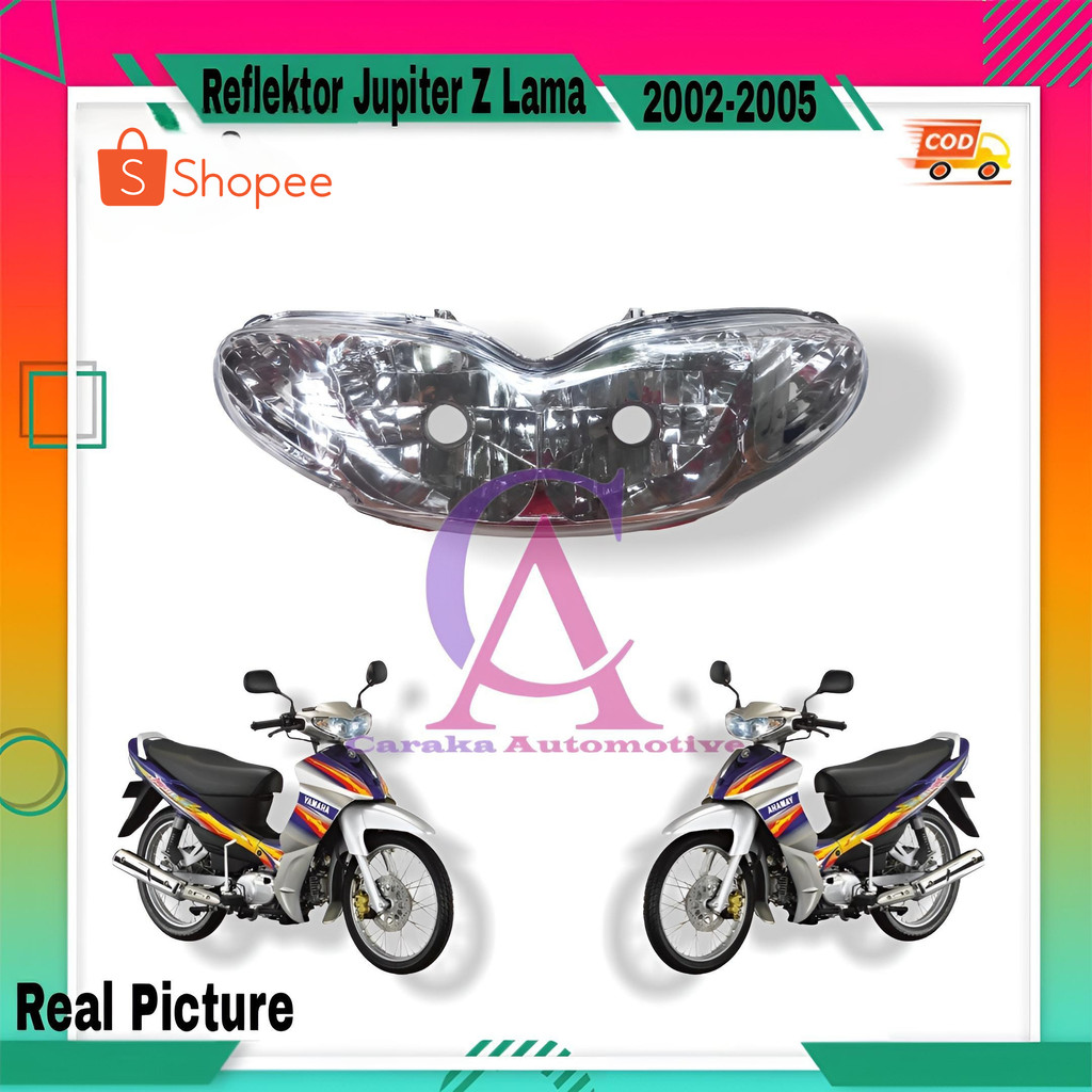 Reflektor Lampu Depan Jupiter Z Lama 2002-2005
