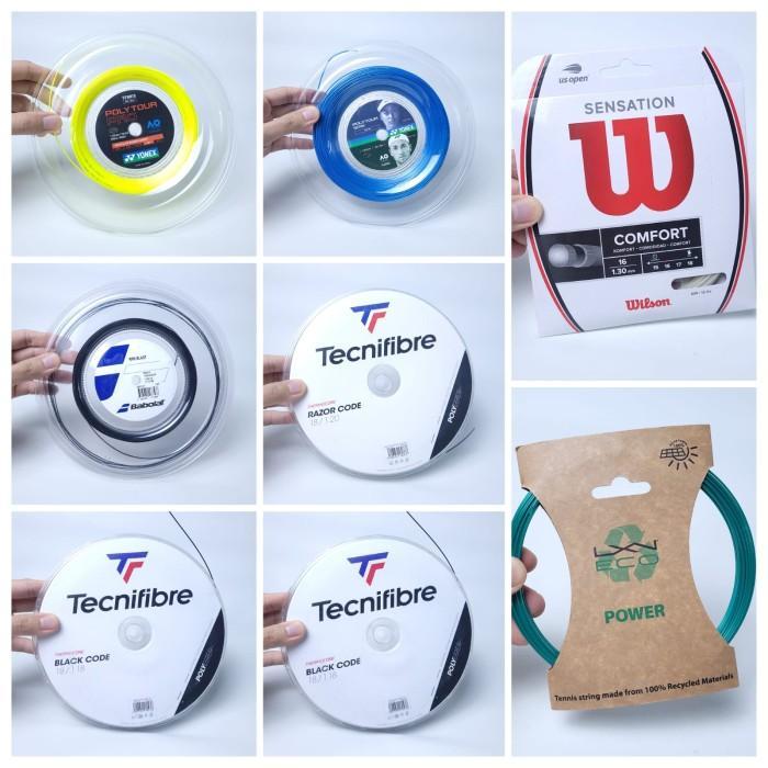 Paket Raket Senar Tenis