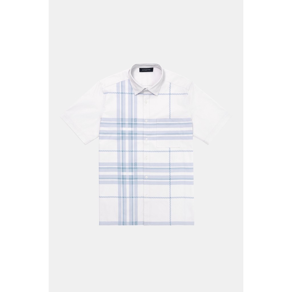 Buttonscarves Riga Enlarged Men Shirt - Gray