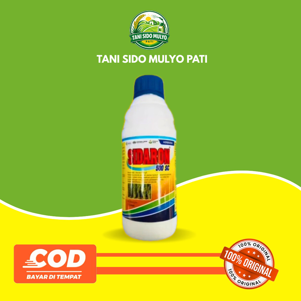 Herbisida Sistemik Selektif Sidaron 500SC Kemasan 1 Liter