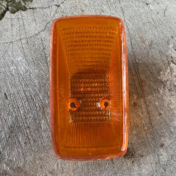 Lens Side Turn Signal Lamp Mika Lampu Sen Sein Reting Riting Depan Samping Mercedes-Benz Truk Mercy 
