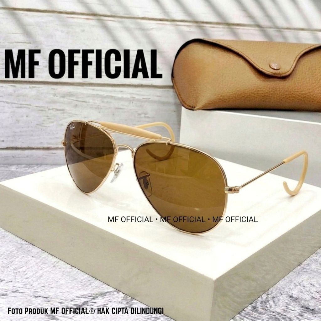 KACAMATA FASHION AVIATOR 3030 ORIGINAL FULLSET LENSA 100% KACA ASLI ANTI GORES ANTI UV PROTECTION OR