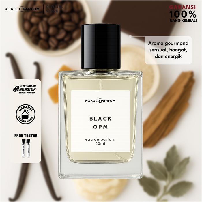 Kokulu Parfum Black Fium For Unisex - Parfum Uniseks Perfume - Black Opium, 30ml