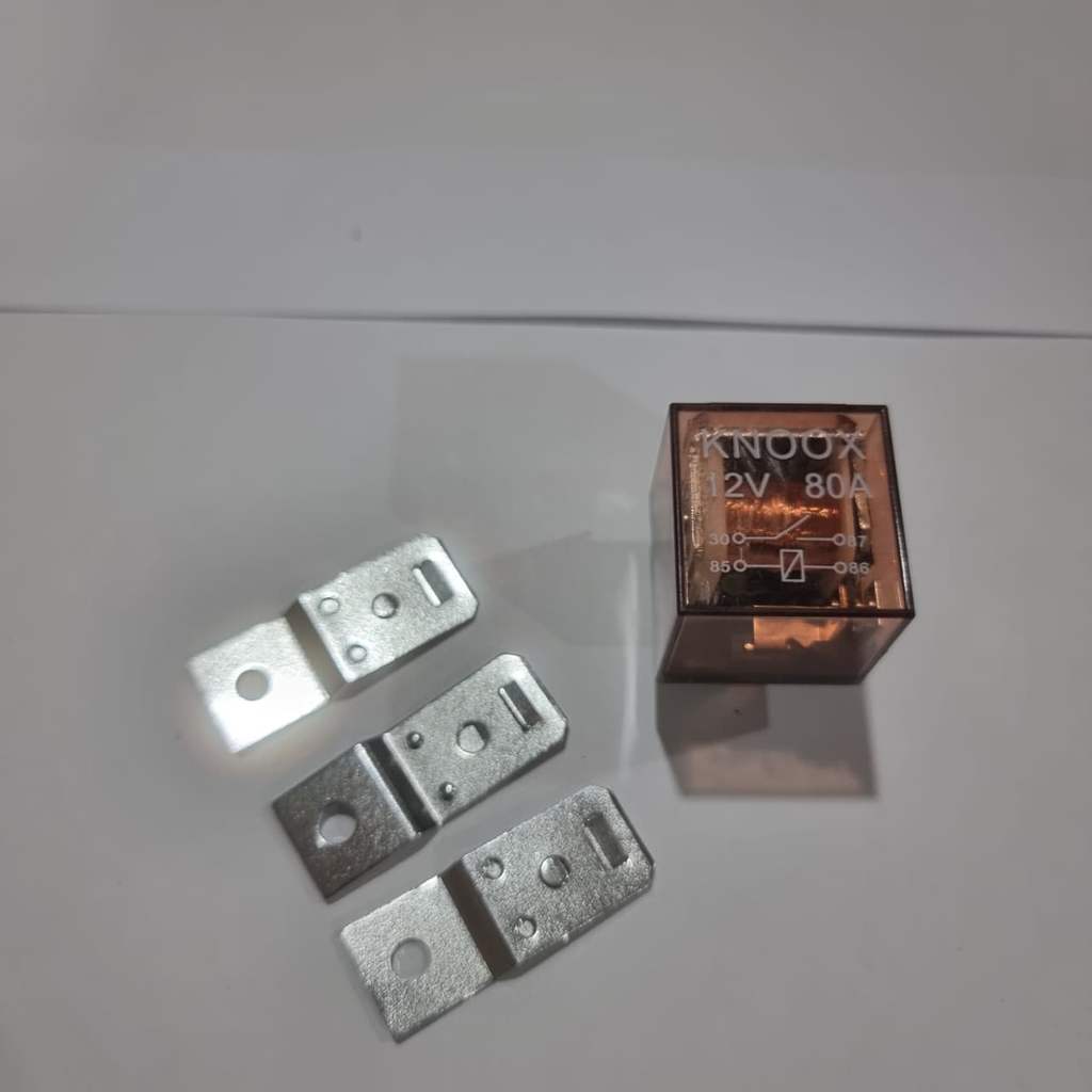 TERMURAH RELAY KLAKSON MOTOR MODEL TRANSPARANT 12V 80A RELSY MOTOR 4 KAKI BISA COD