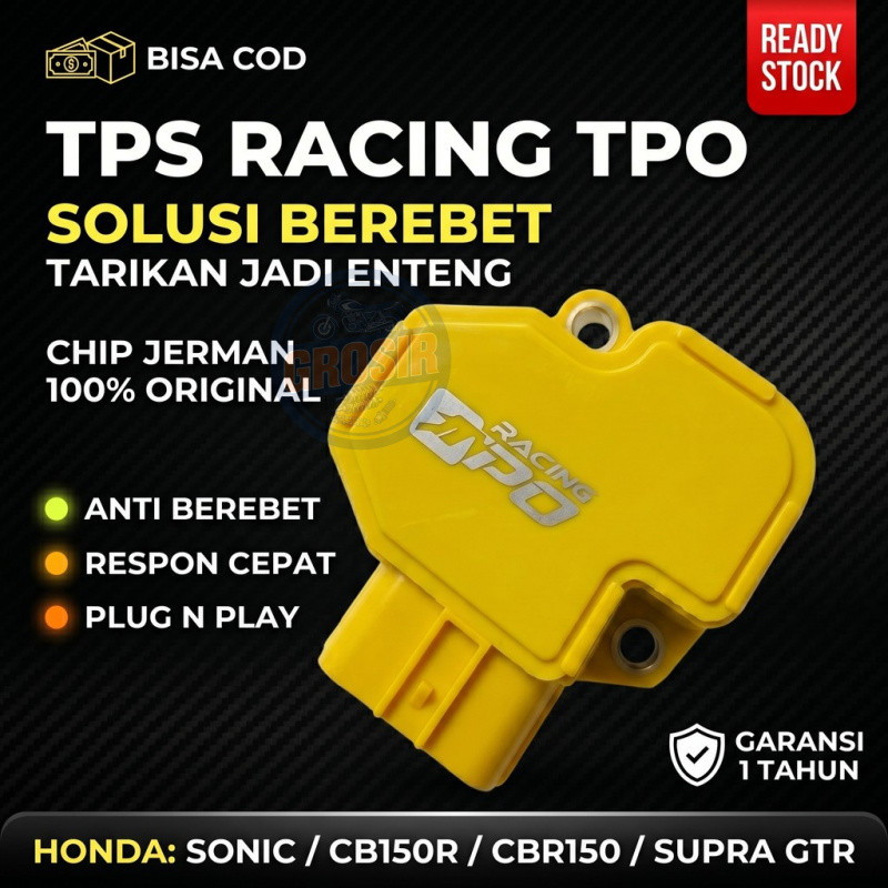 TPS Racing TPO Honda Sonic 150R CBR 150 New CB150R LED Supra GTR 150 Sensor Throttle Position Solusi