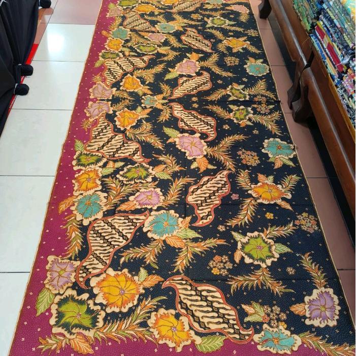 Kain batik tulis asli colet warna jogja solo batik nusantara