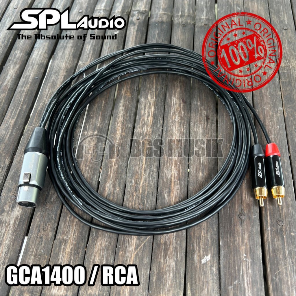 JAMIN MURAH Kabel Y Cord Jack Canon Female To 2 Jack RCA 0.5-35m SPL ORIGINAL - Kabel Jack Canon Fem