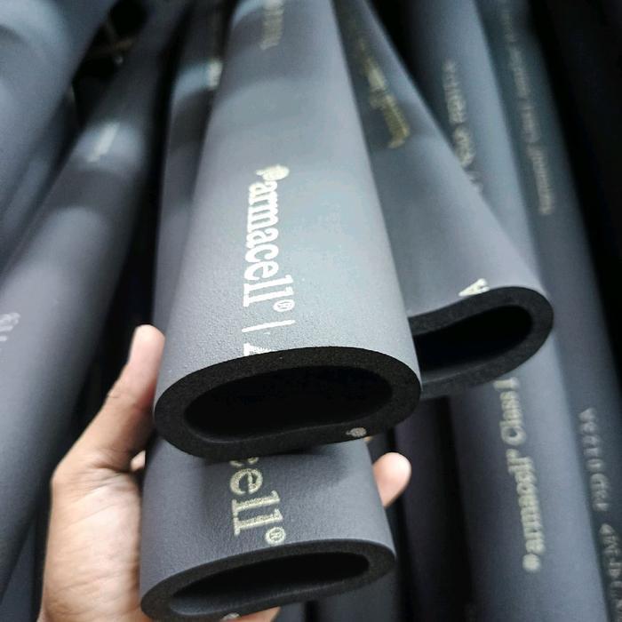 armaflek pembungkus pipa ac ukuran 1/4" ( inchi ) X tebal 3/8" ( inchi )