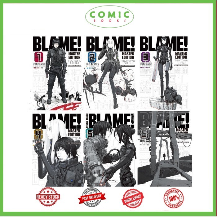 Komik BLAME: Master Edition (6 book series)