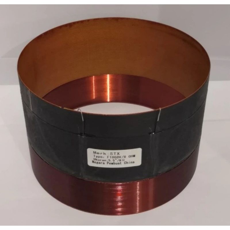 spul speaker 1868V 18 inchi lilitan coil 5,5 inchi speaker spol spool DESKRIPSI VOICE COIL, SPUL SPE