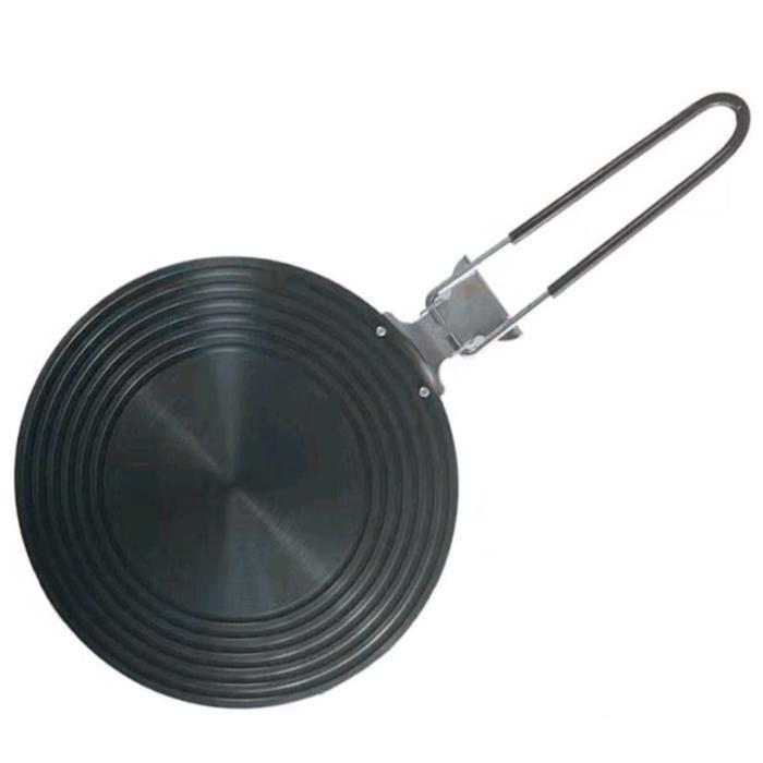 Plat Tatakan Panci Konduksi Diffuser Kompor Gas Alas Panci Anti Gosong - 24cm WithHandle