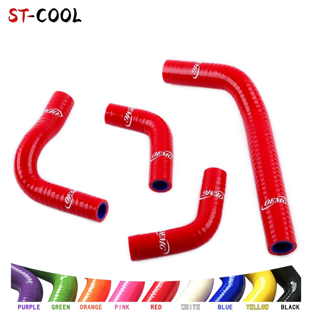 For 2004-2009 Honda CRF 250R CRF250R CRF 250 X CRF250X Silicone Raator Hoses 2005 2006 2007 2008 Tub