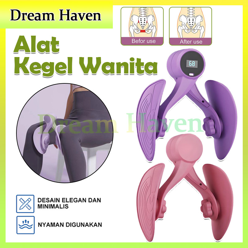 Mengencangkan Alat Senam Kegel/Alat Kegel Wanita/Alat Pemulihan Otot Panggul + Counter