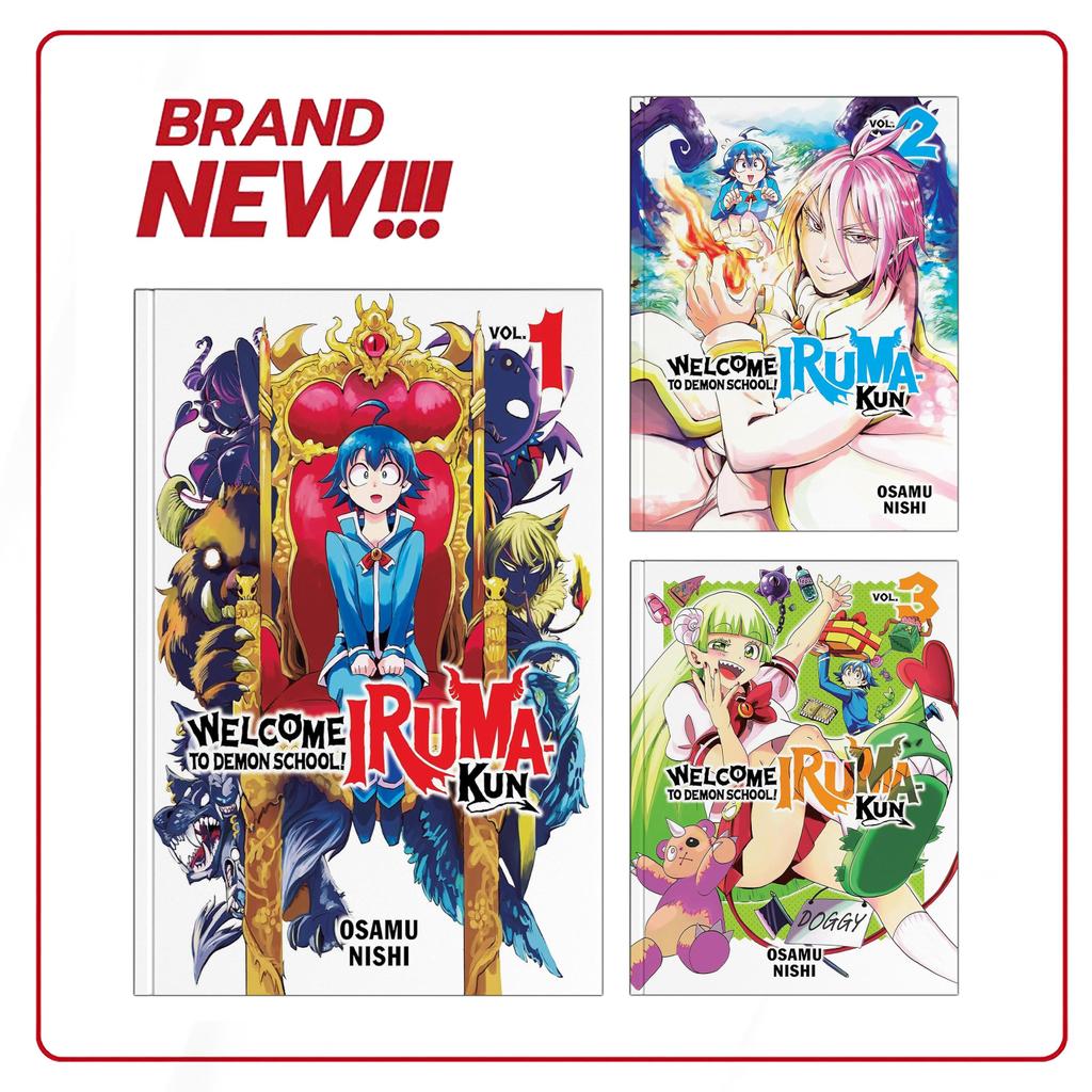 Welcome to Demon School Iruma-kun, Vol. 1-20 ( Komik Manga ) by Osamu Nishi (English/Indonesia)