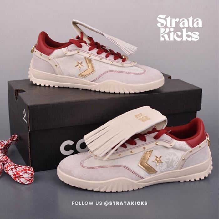 Converse All Star 2026 Year Of The Horse Cny New Year Limited Edition "Platinum Red" Sneakers A19073