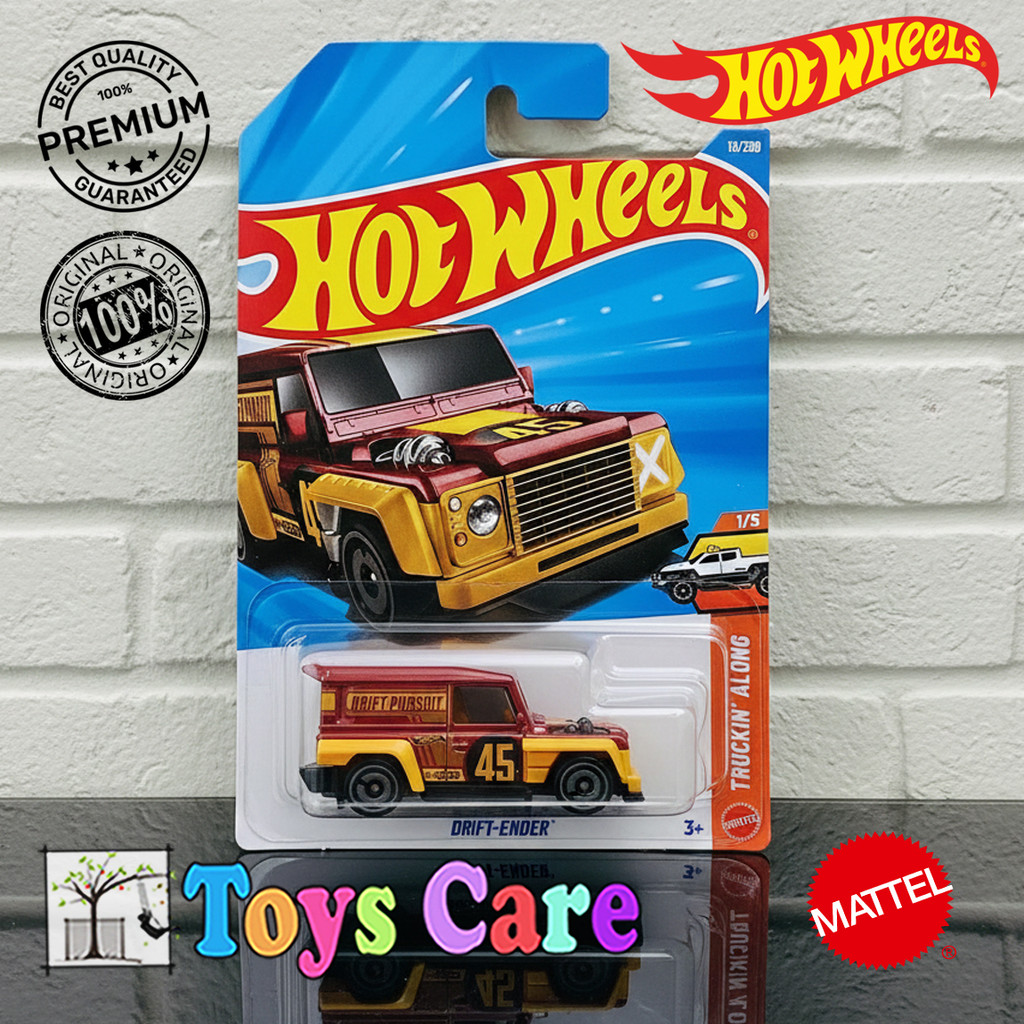 Hot Wheels Drift Ender Merah 2026 Mobil Polisi