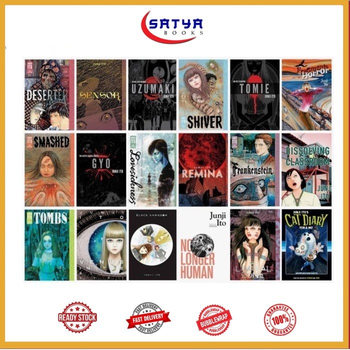 junji ito manga (English)