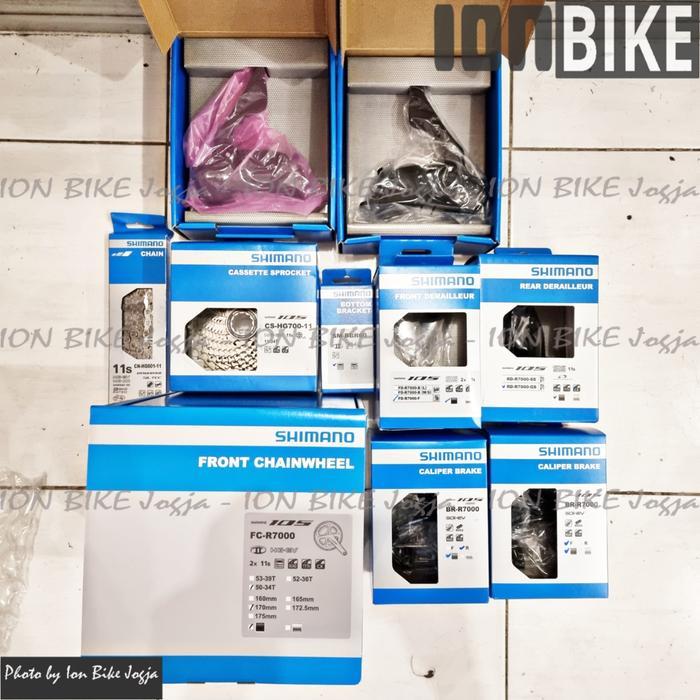 Groupset Shimano 105 R7000 Rim Brake Roadbike 11 Speed 50 34 T 11 34