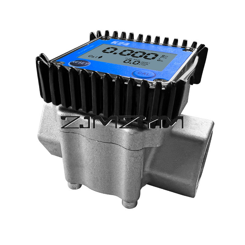 Electronic Gear Flowmeter gital splay esel Gasoline Oil Gear Watch Flow Variable Pressure Hydraulic 