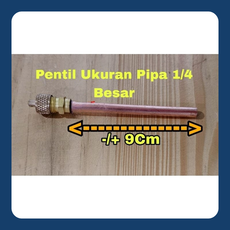 PENTIL Kulkas PENGISIAN Pipa 1/4 Besar Freezer Tube