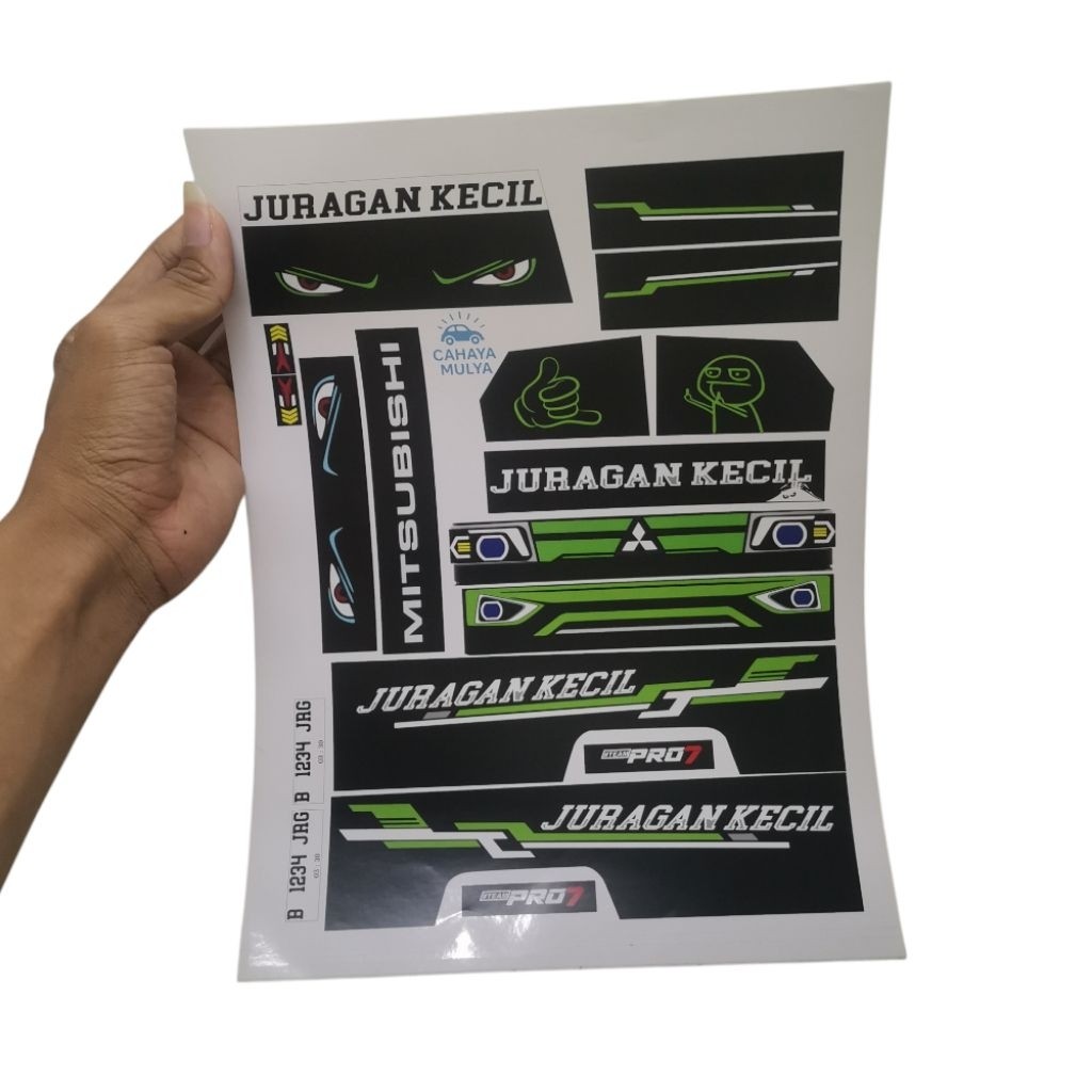 Stiker miniatur l300 modif biled