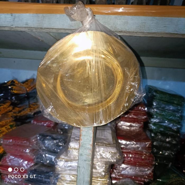 piring makan pb 5 kuningan bkn sengkelat kamarogan larmongo KJM 1122