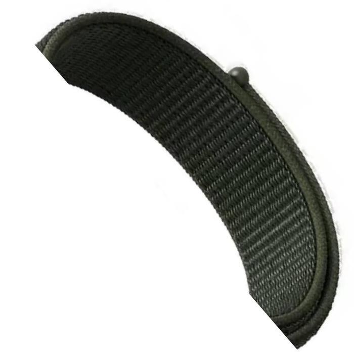 Strap Nylon Nilon Velcro Benang Garmin Forerunner 165 55 245 155 645 Music Non Musik - Green Army