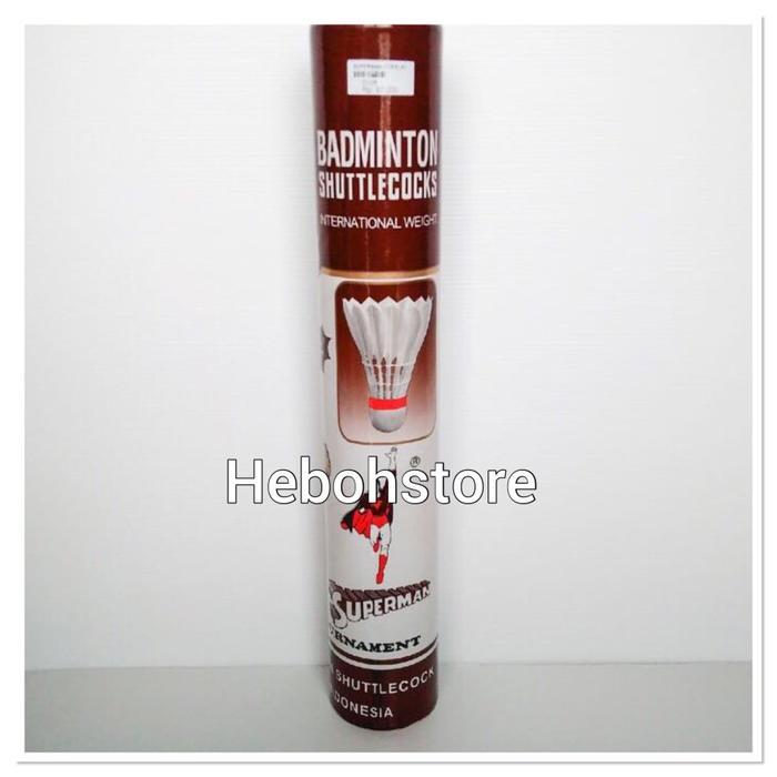 Shuttlecock/kok SUPERMAN COKLAT - -, -