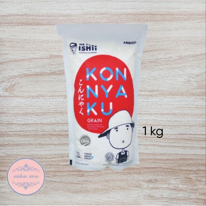 Beras Shirataki 1000 gram / 1kg (cocok untuk diet keto)
