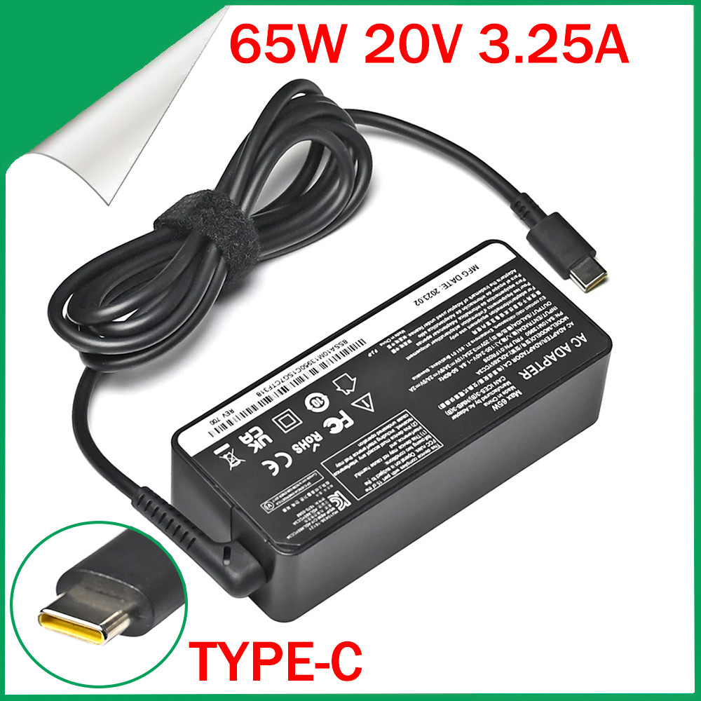 65W 20V 3.25A Type-C USB-C Laptop adapter For Acer romebook Spin 11 13 R13 15 311 315 CP311 CP713 C9