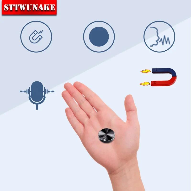 Perekam Suara Mini dengan Magnet Terintegrasi, Perangkat Perekam Audio Digital Kecil, Perekam Suara 